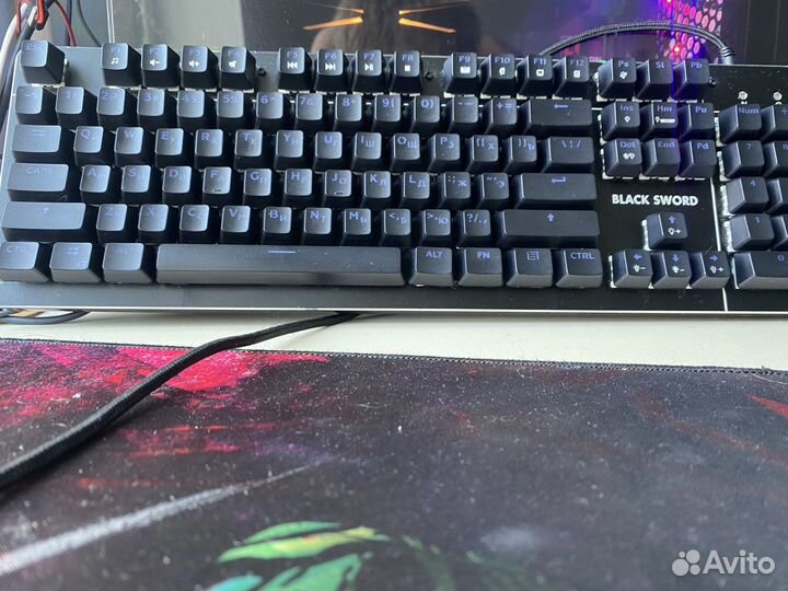 Игровая механическая клавиатура Dexp Black Sword