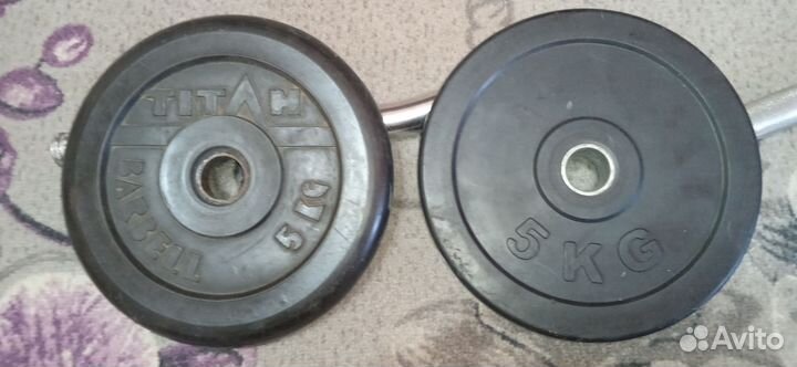 Штанга гриф блины