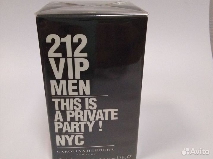 Мужские духи Carolina Herrera 212 Vip Men