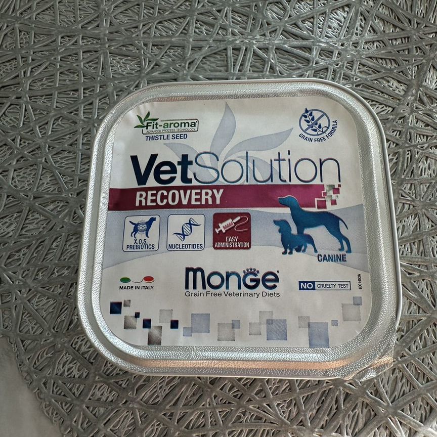 Влажный корм для собак Monge VetSolution Recovery