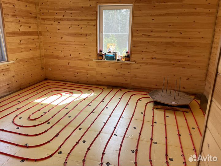 Монтаж теплых водяных полов