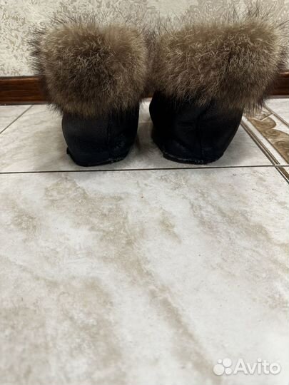 Высокие мужские домашние тапочки 43 размер