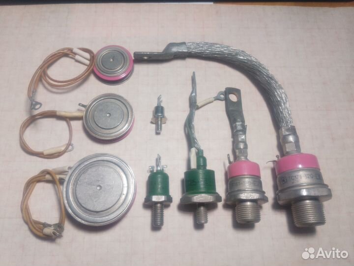 Тиристоры силовые 10А-500А