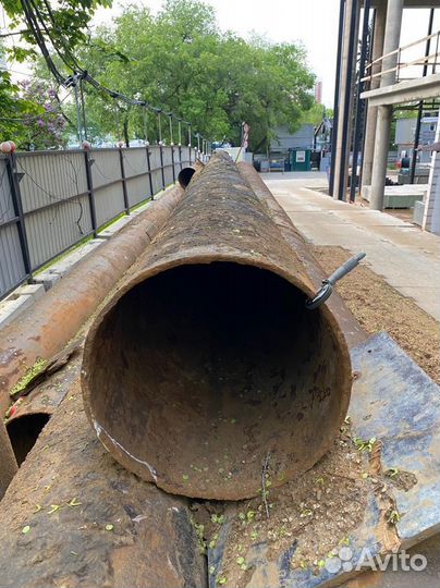 Труба бу 325х5 в канаву