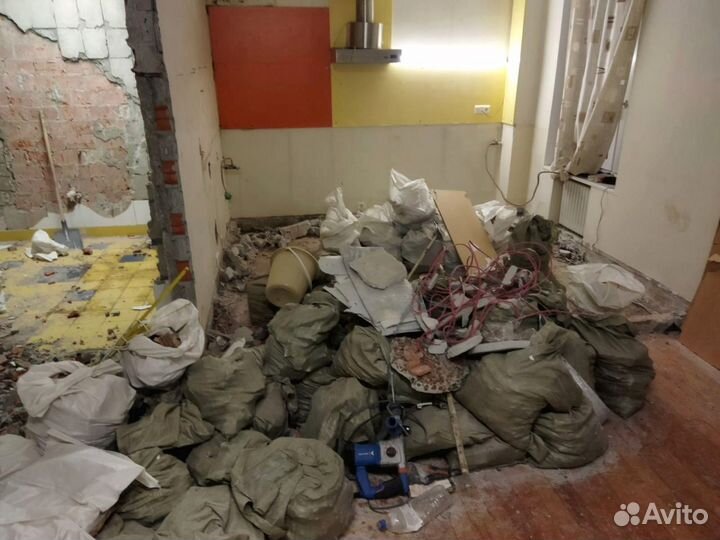 Демонтаж и вывоз мусора