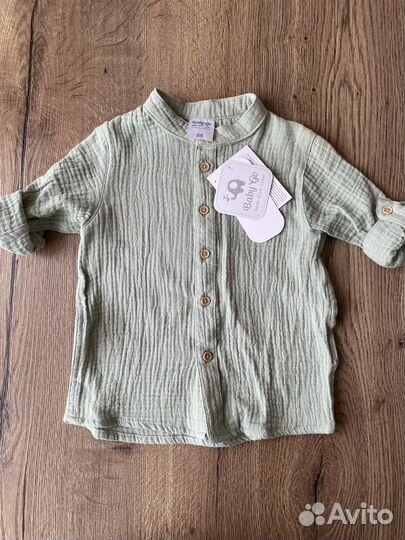 Рубашка муслиновая для мальчика 86 размер