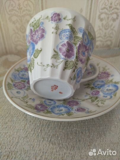 Чашка с блюдцем (Чайная пара) лфз