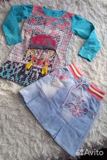 Вещи пакетом на девочку