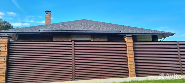 Еврожалюзи металлические для забора