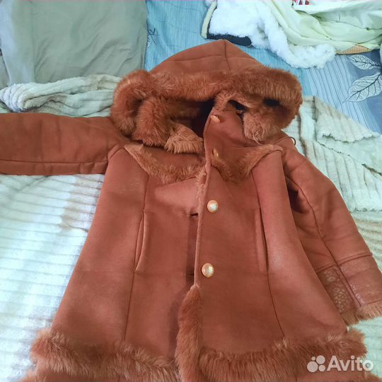 Дубленка для девочки