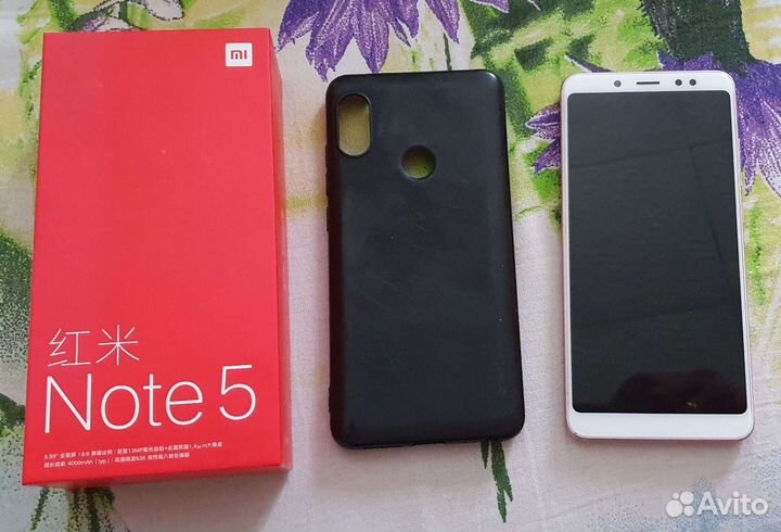 Телефон Xiaomi redmi note 5
