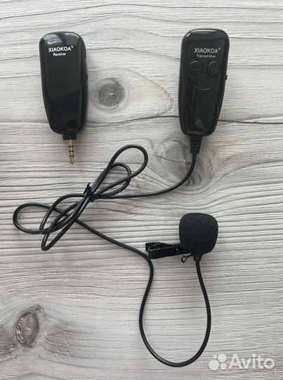 Микрофон петличный беспроводной