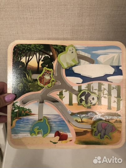 Развивающая игрушка лабиринт