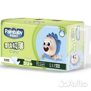 Подгузники palmbaby Ультратонкие L 52шт (9-14кг)