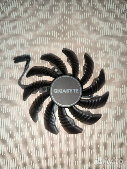 Б/у Вентилятор/кулер для видеокарты Gigabyte