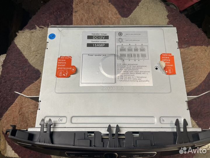 Магнитофон Hyundai SantaFe