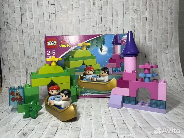 Lego duplo Ариэль с лодкой
