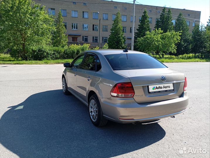 Volkswagen Polo 1.6 AT, 2018, 159 000 км