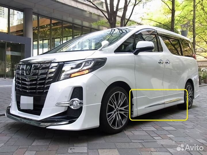 Накладки Alphard H30 / Vellfire 30 на двери, 2015