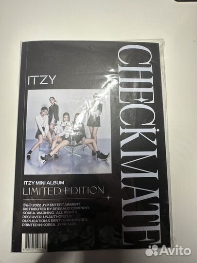 Itzy checkmate альбом лимитная версия