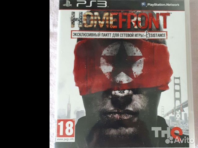 Диск на ps3 homefront
