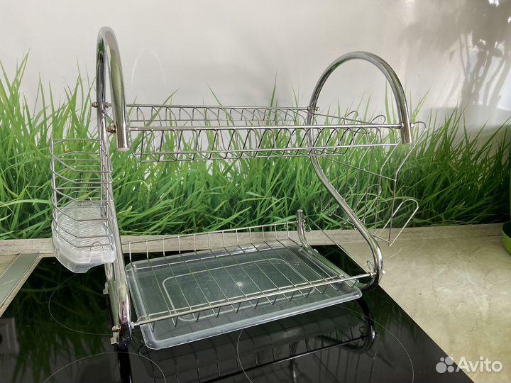 Сушилка с поддоном для посуды
