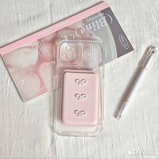 Чехол на айфон с карманом