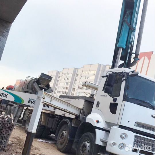 Бетон+Раствор+Лента+Автобетонасос