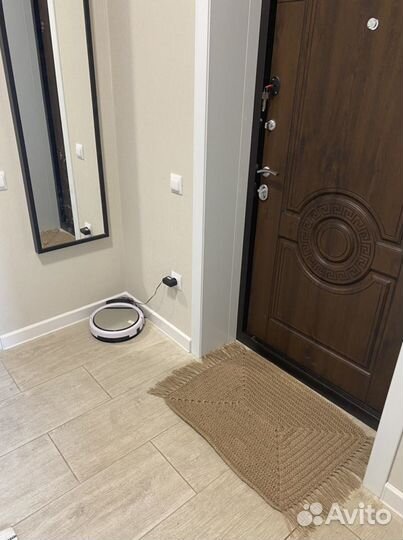 Прямоугольный коврик из джута