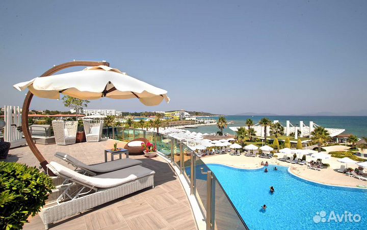 Пляжные зонты от солнца с наклоном