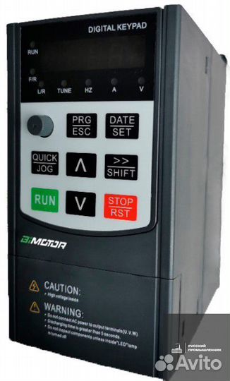 Преобразователь частотный bimotor 0,75 кВт