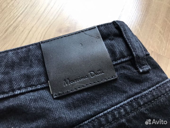 Джинсы Massimo Dutti 38 черные