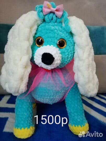 Вязаные игрушки ручной работы