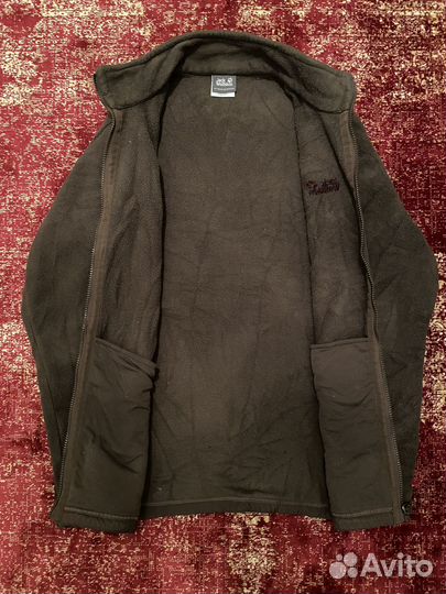 Флисовая кофта jack wolfskin