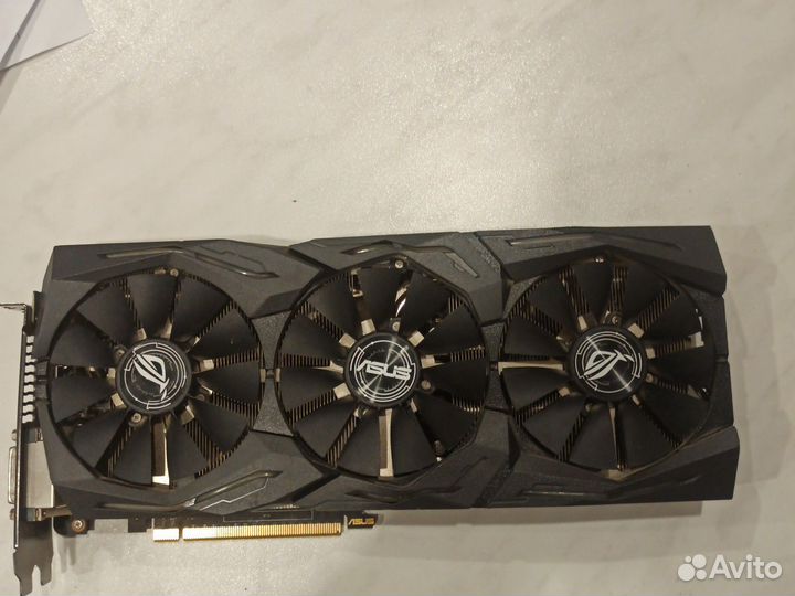 Видеокарта gtx 1060 6gb asus strix