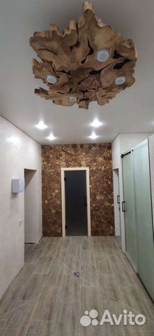 Панно из спилов дерева