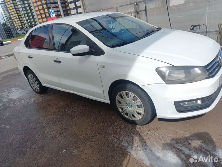 Volkswagen Polo 1.6 AT, 2019, 125 000 км