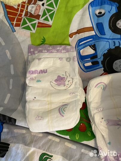 Подгузники manu xl