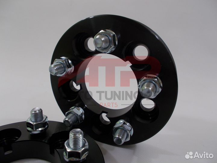 Проставки ступичные 25мм - 5x100 цо 73, M12x1.25