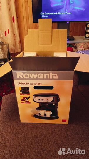 Кофеварка рожковая Rowenta Adagio Automatic