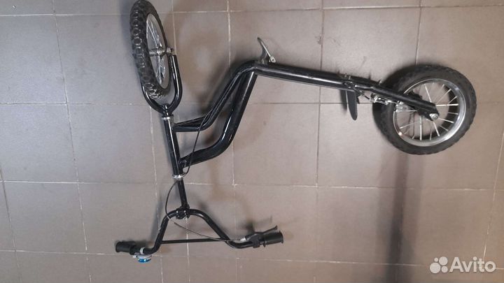 Самокат взрослый с большими колесами