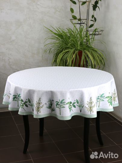 Скатерть круглая