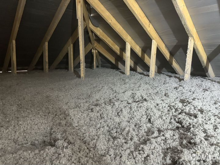 Утеплитель для бани эковата