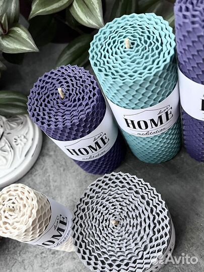 Подарочный набор интерьерных свечей