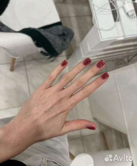 Маникюр гель лак