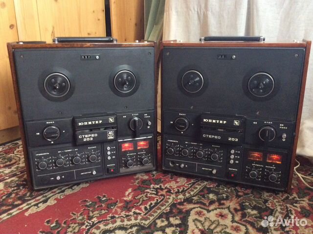 Катушечный Магнитофон Юпитер-203 стерео купить в Жарковском ...
