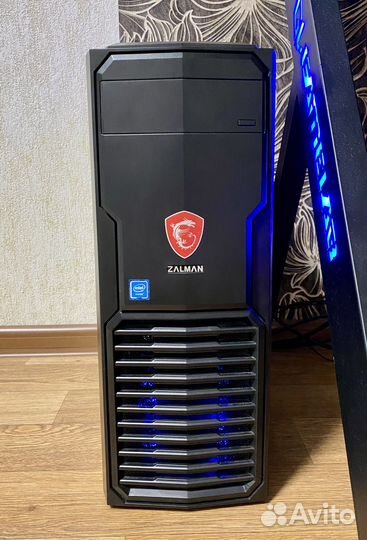 Игровой компьютер intel i3-6100/8Gb/GTX1050Ti