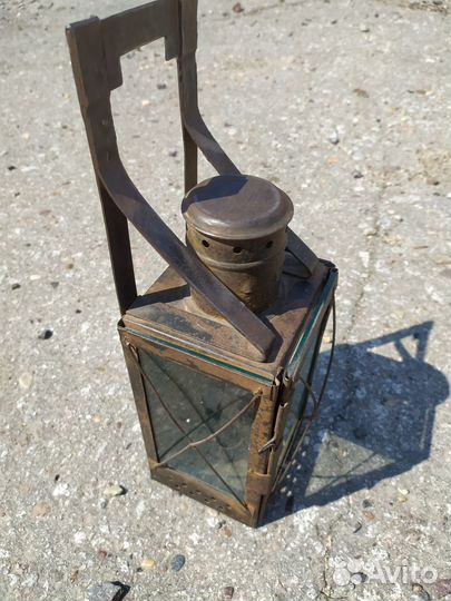 Железнодорожный фонарь свечной