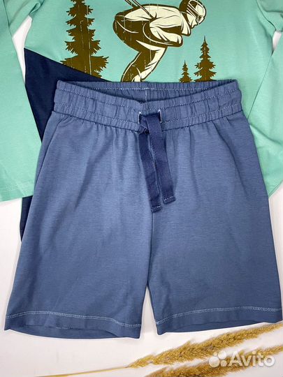 Лонгслив для мальчика Green Cotton 116