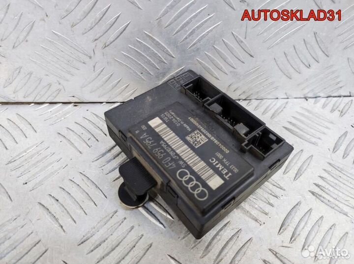 Блок комфорта задней двери Audi A6 C6 4F0959795A